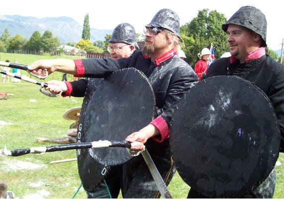 Black Macs Prepare to Charge